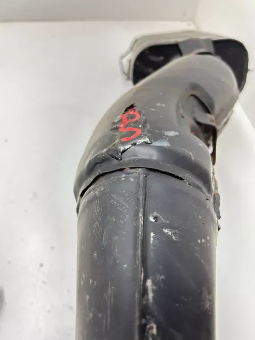 85 1985 Yamaha Enticer 340 T NICE! OEM Exhaust Pipe Muffler Silencer Baffle Head