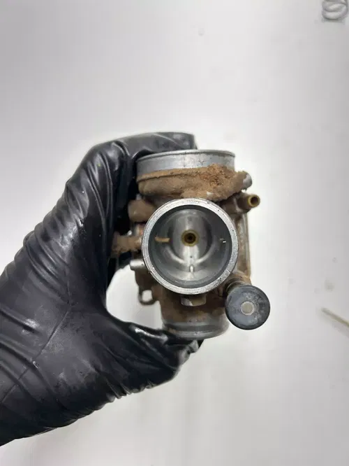 1995 95 Kawasaki KX100 kx 100 OEM LOT Carb Carburetor Bowl Float Jet Slide
