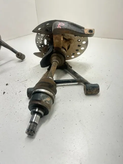 98 Yamaha Grizzly 600 Yfm600 4x4 OEM GOOD Control A Arms Hub CV Axles Spindle LR