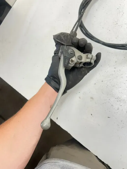 86 1986 Honda Fourtrax TRX200SX Trx 200 Sx OEM Rear Brake Lever Pedal Rod Line