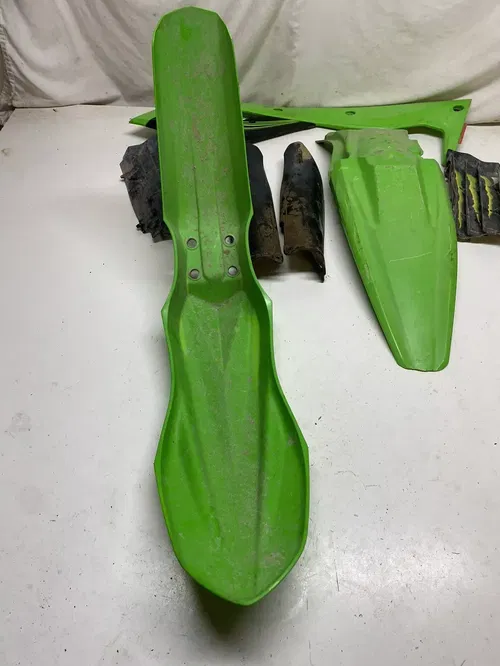2017 17 Kawasaki Kx 250f KX250F Plastic Fender Shroud Cover Side