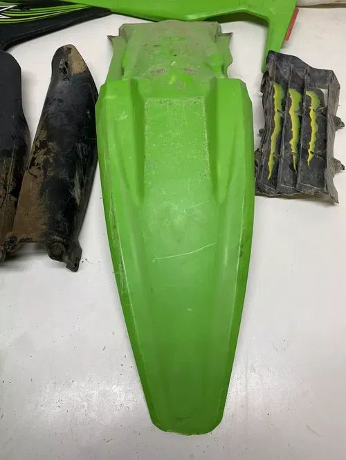 2017 17 Kawasaki Kx 250f KX250F Plastic Fender Shroud Cover Side