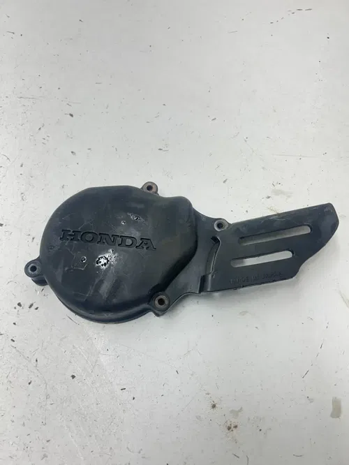 84 1984 Honda CR80R Cr 80 r OEM Case Stator Flywheel Chain Cover READ