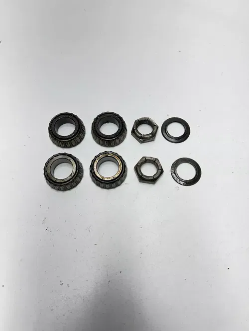 1995 95 Polaris Magnum 425 4x4 OEM LOT Front Hub Bearings Nuts
