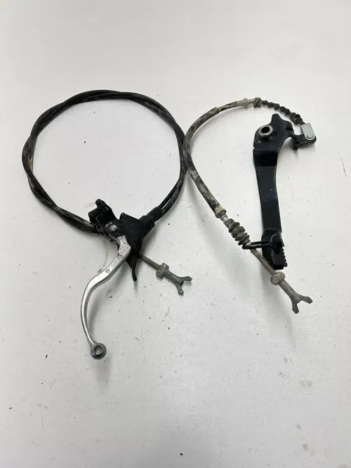 99 Kawasaki Prairie 300 KVF300 4x4 OEM GOOD! Rear Brake Perch Foot Pedal Cable