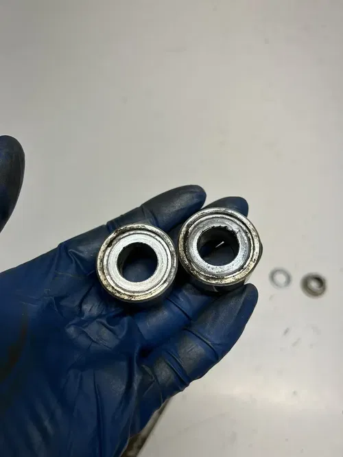 2011 11 Husqvarna TXC250i txc 250 i OEM LOT Swing arm Pivot Boot Shaft Spacer
