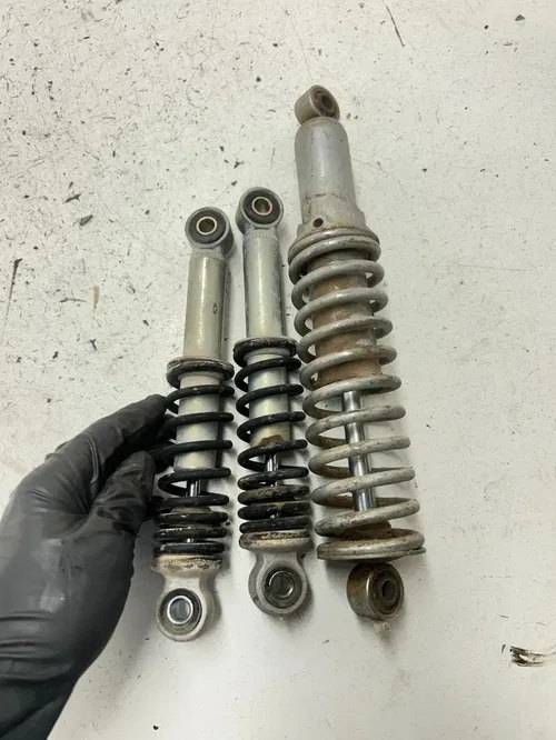 01 2001 Honda Fourtrax TRX90 Trx 90 OEM Shock Shocks Front Rear READ DESCRIPTION