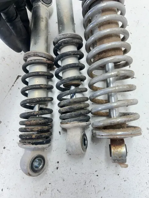 01 2001 Honda Fourtrax TRX90 Trx 90 OEM Shock Shocks Front Rear READ DESCRIPTION