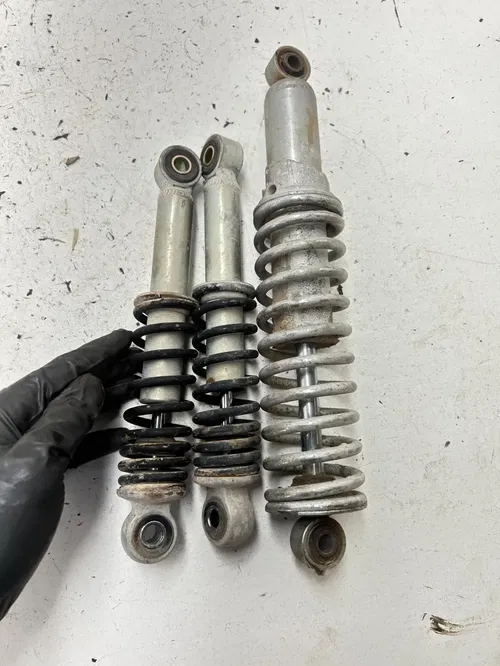 01 2001 Honda Fourtrax TRX90 Trx 90 OEM Shock Shocks Front Rear READ DESCRIPTION