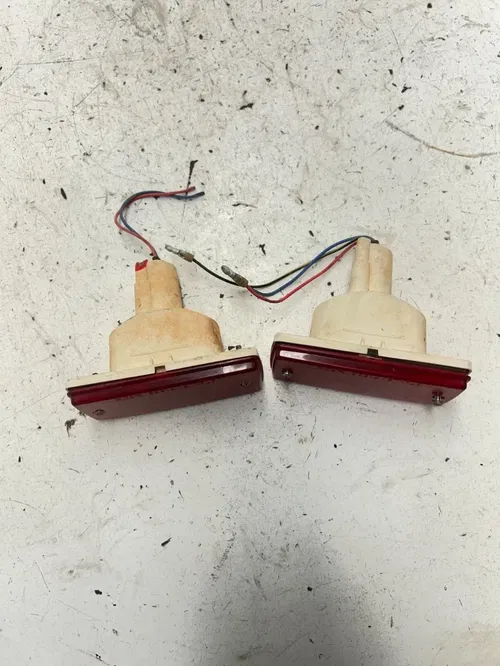 02 2002 Kawasaki Bayou 220 KLF220 2x4 OEM Brake Tail Lights Housing Unit Assembl