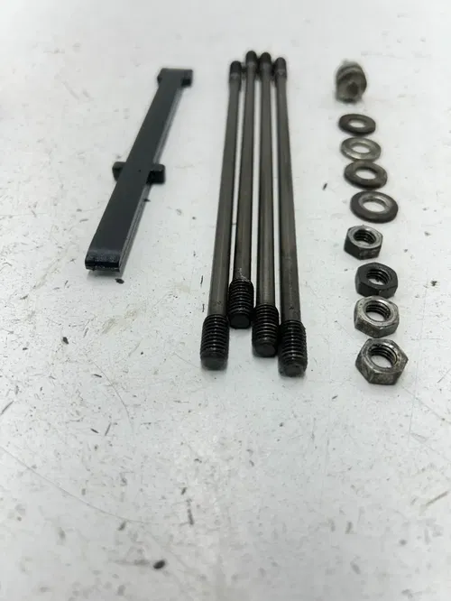 84 1984 Honda XR80 Xr 80 OEM  Cam Chain Guide Head Stud Bolts Tensioner Read