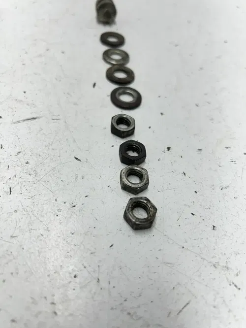 84 1984 Honda XR80 Xr 80 OEM  Cam Chain Guide Head Stud Bolts Tensioner Read