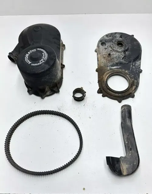 1997 97 Polaris Scrambler 400 4x4 OEM Clutch Housing Cover Guard Tube Intake