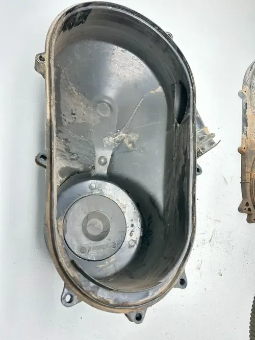 1997 97 Polaris Scrambler 400 4x4 OEM Clutch Housing Cover Guard Tube Intake
