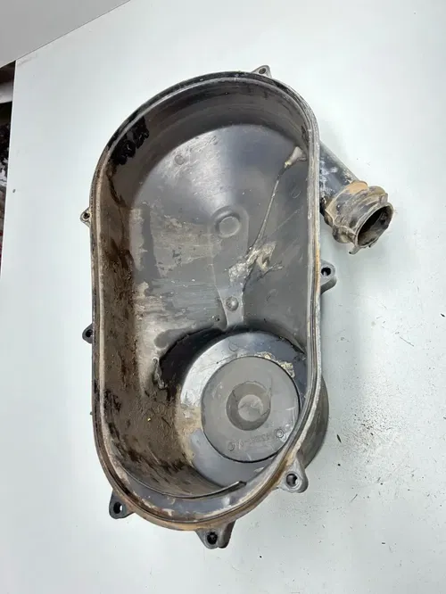1997 97 Polaris Scrambler 400 4x4 OEM Clutch Housing Cover Guard Tube Intake