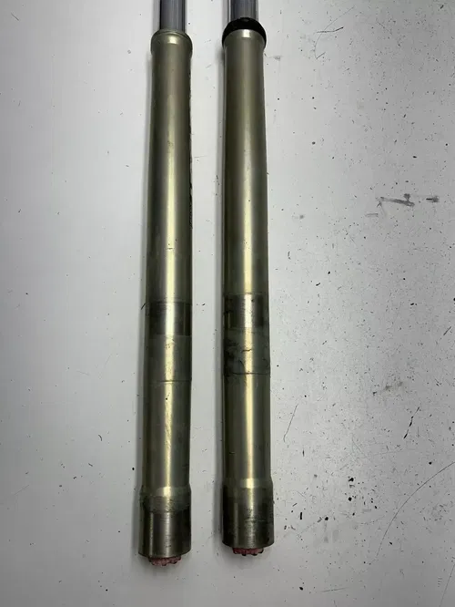 91 1991 KTM 300 SX MXC DXC OEM PARTS! Forks Fork Suspension Tube L R