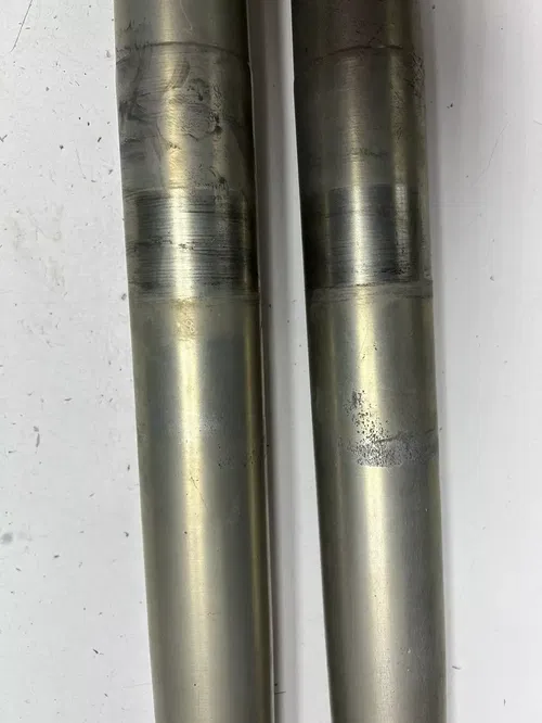91 1991 KTM 300 SX MXC DXC OEM PARTS! Forks Fork Suspension Tube L R