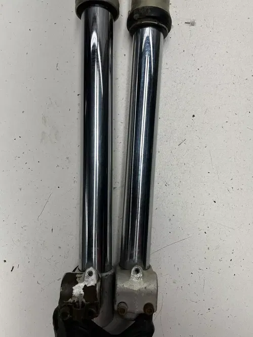 91 1991 KTM 300 SX MXC DXC OEM PARTS! Forks Fork Suspension Tube L R