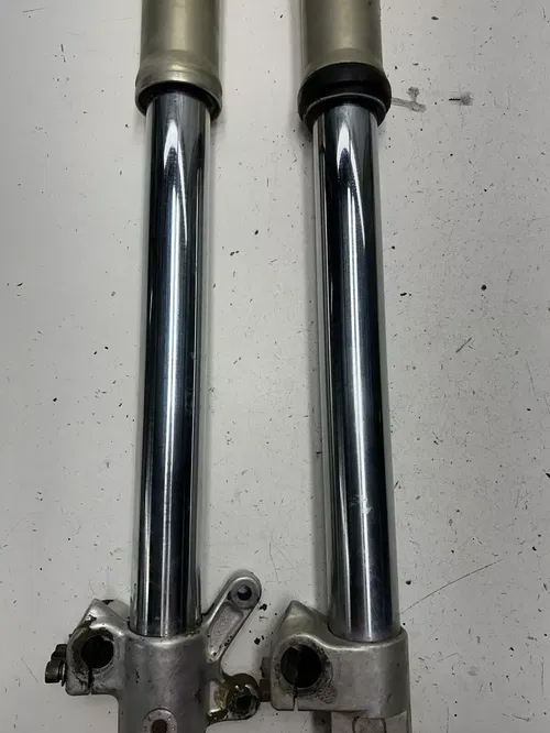 91 1991 KTM 300 SX MXC DXC OEM PARTS! Forks Fork Suspension Tube L R