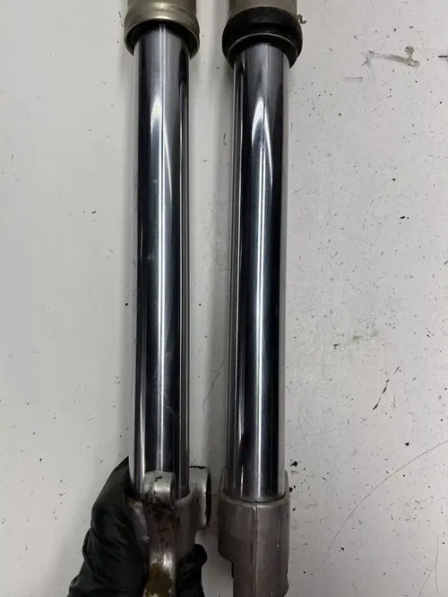 91 1991 KTM 300 SX MXC DXC OEM PARTS! Forks Fork Suspension Tube L R