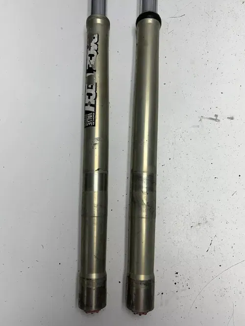 91 1991 KTM 300 SX MXC DXC OEM PARTS! Forks Fork Suspension Tube L R