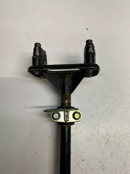 1987 87 Suzuki LT80 Quadsport OEM STRAIGHT! Steering Stem Post Shaft Tie Rod
