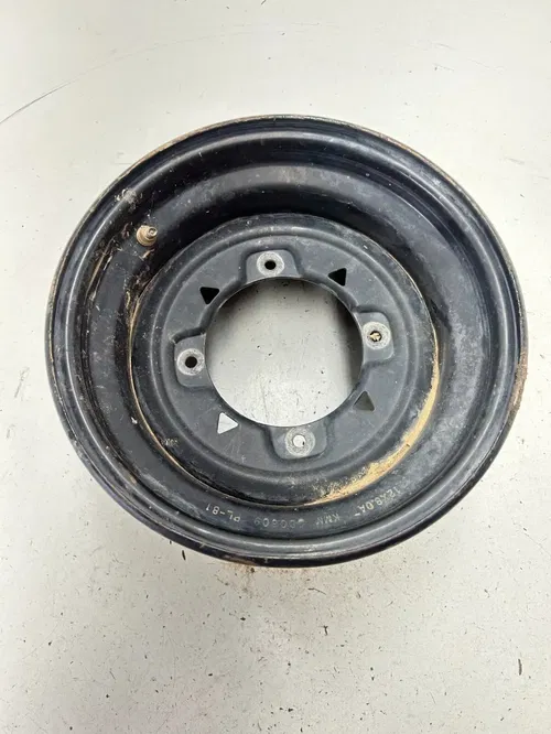 10 2010 Polaris Ranger 800 XP 4x4 OEM STRAIGHT GOOD Rear Back Wheel Rim 12 X 8