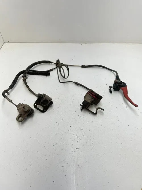 94 1994 Polaris Trail Boss 400 4X4 OEM Front Brake Master Cyl Mount Caliper READ