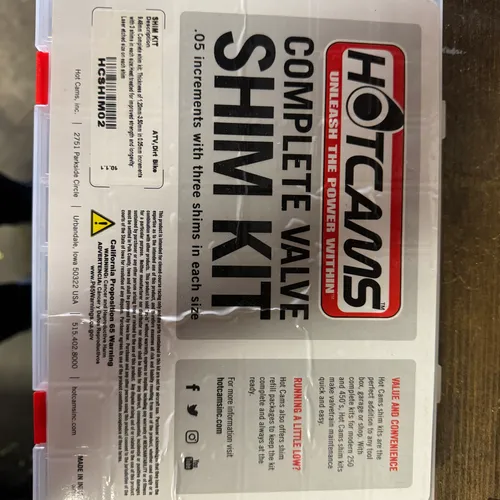 Valve Shim Kit Size 9.48