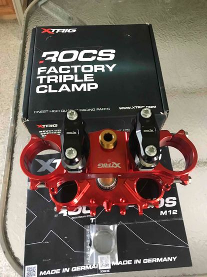 Xtrig ROCS Triple Clamps w/ PHDS Bar Mounts