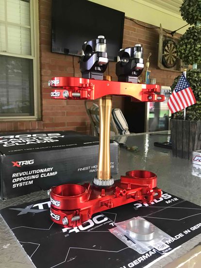 Xtrig ROCS Triple Clamps w/ PHDS Bar Mounts