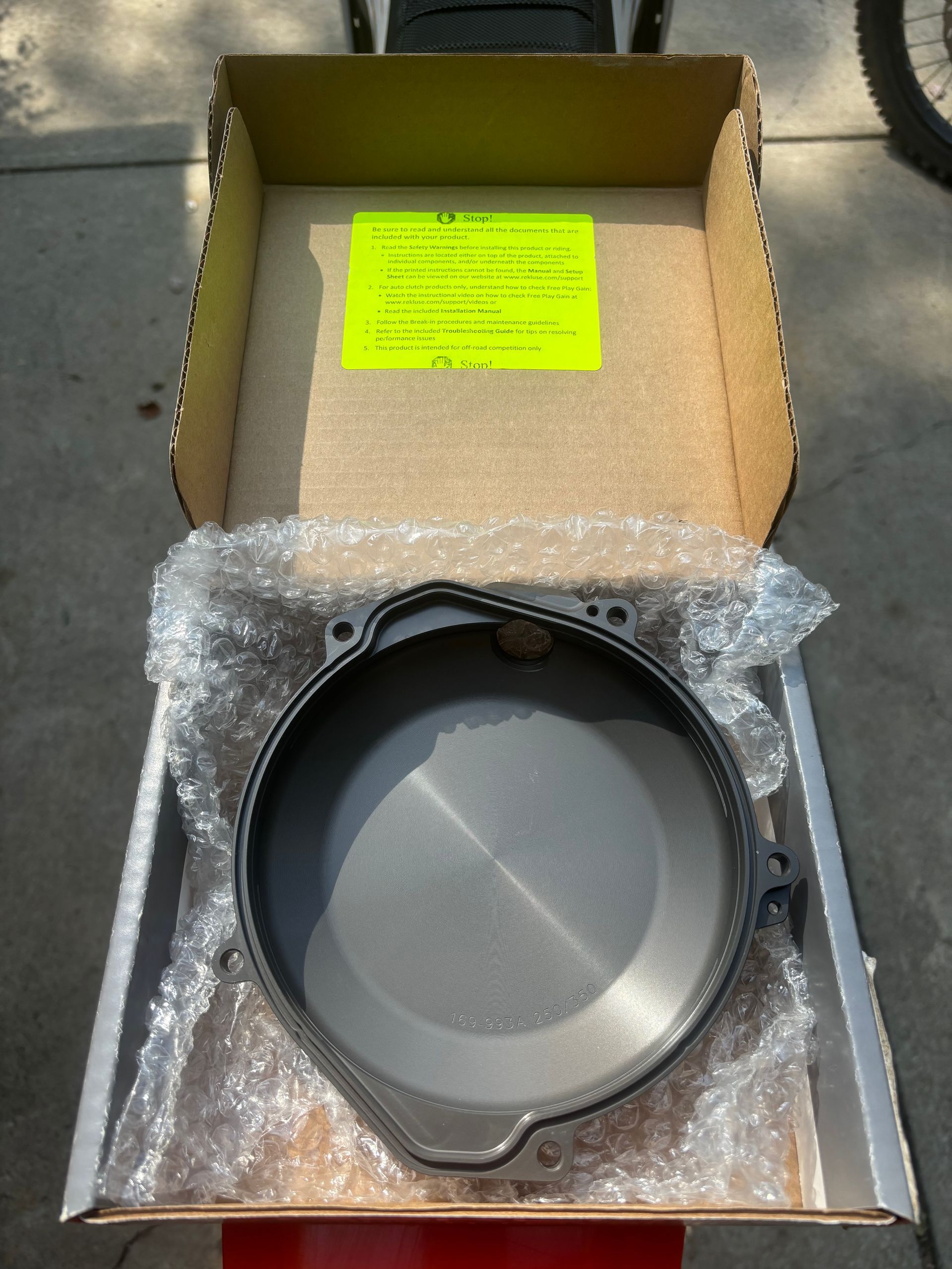 Rekluse Clutch Cover