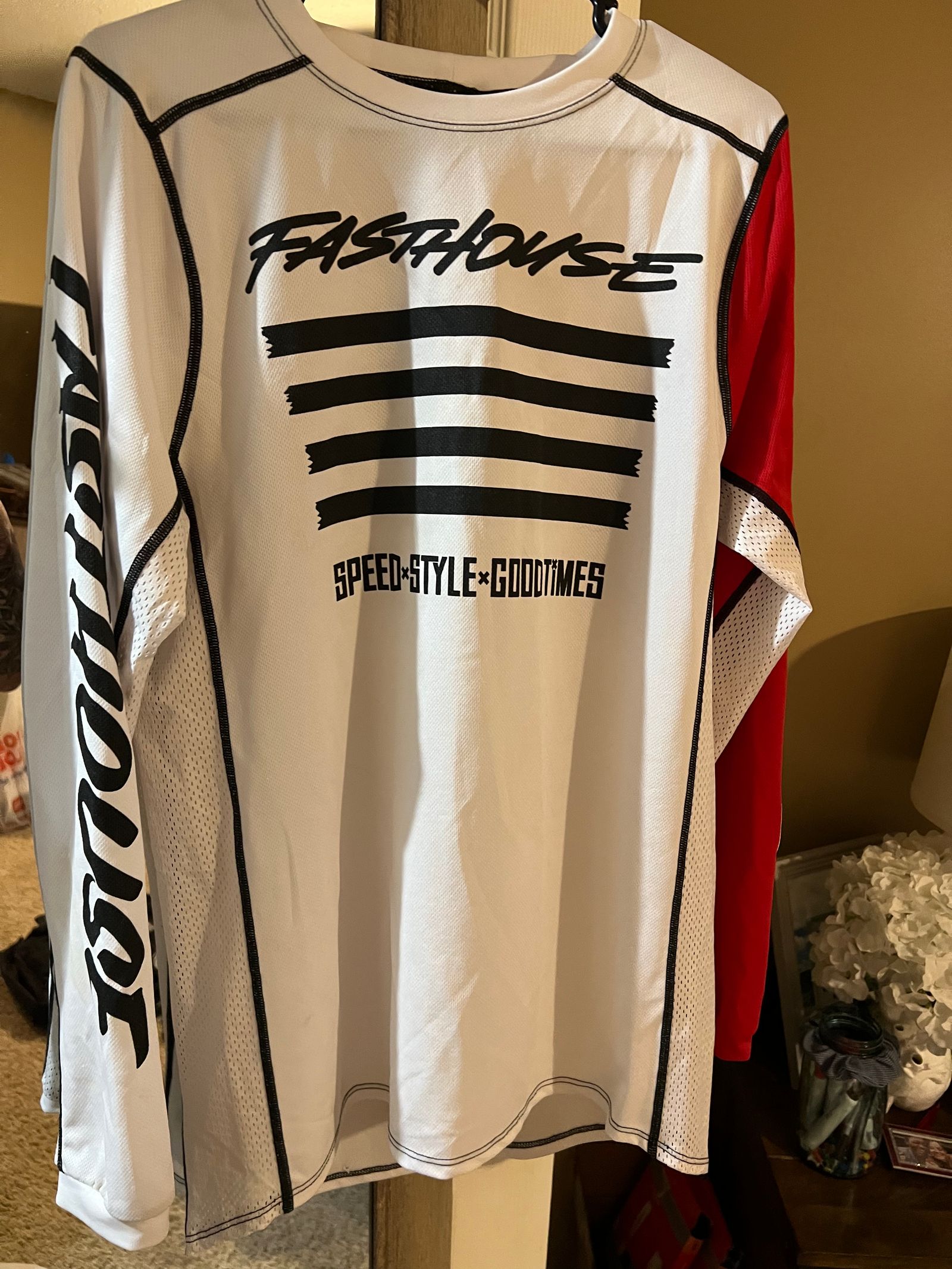 Fasthouse Off-Road Jersey - Black/White L