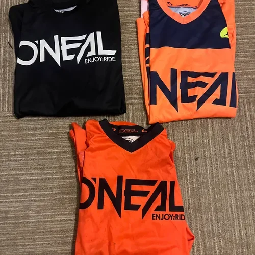 Oneal Jersey. 3 Pack. Size Small Adult