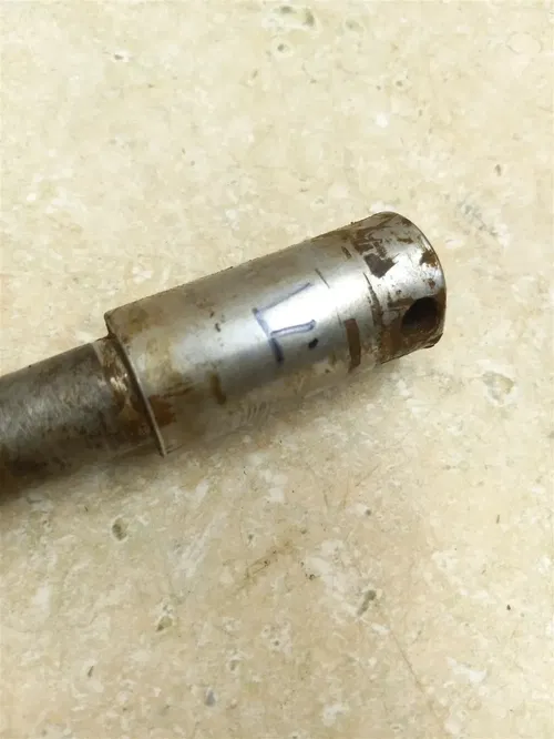 Kawasaki 250 A1 A1-SS A1SS Front wheel Axle 1968 1969 PA AP-156