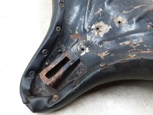 ORIGINAL HARLEY SOLO SEAT OEM PANHEAD KNUCKLEHEAD FLATHEAD Bates PA RP-