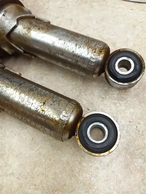 Kawasaki 250 A1 A1-SS A1SS Rear Shocks Absorbers 1968 1969 PA AP-156