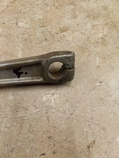 Kawasaki KDX400 KDX250 Front Wheel Brake Plate Lever Arm 1979 1980 PA AP-299