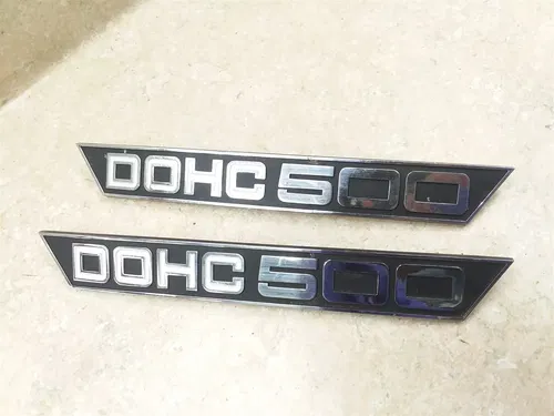 Yamaha 500 TX TX500 Side Cover Emblems NOS PA #31 AP-322