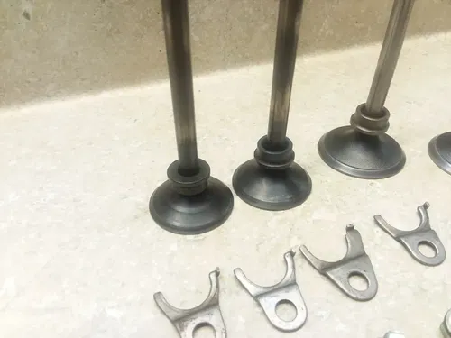 Honda 1971 CL450 K4 Scrambler Engine Intake Exhaust Valve Cotter Set PA AP-261