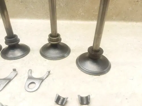 Honda 1971 CL450 K4 Scrambler Engine Intake Exhaust Valve Cotter Set PA AP-261