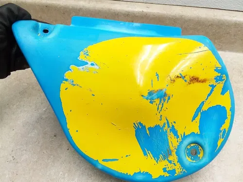 Yamaha OEM original Left Side Cover Panel IT250 IT400 1977 1978 1979 RP-8