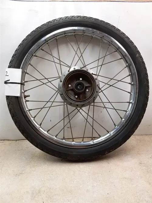 Yamaha 100 LS2 TWIN Rear Wheel Rim Slight Bent 1972 PA AP-152