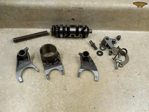 Honda 250 XL XL250 SPORT Engine Shift Drum Forks 1974 1975 PA AP-180