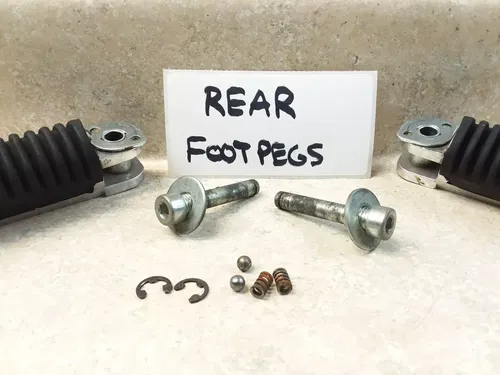 1995 Suzuki GSXR 1100 Rear Passenger Footrest Pegs Set GSXR1100-W PA AP-304