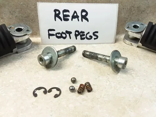 1995 Suzuki GSXR 1100 Rear Passenger Footrest Pegs Set GSXR1100-W PA AP-304