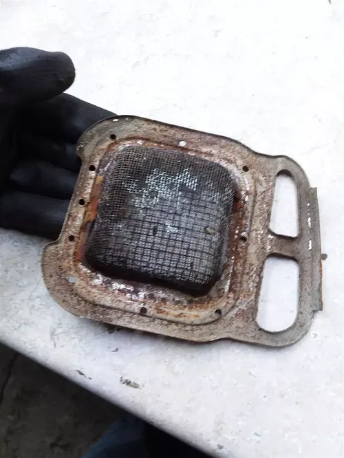 Yamaha XT500 TT500 Air Box Screen Filter Tray Element 1976 1977 1978 1979 RP-8