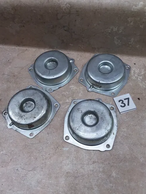 Honda CBR600-F Hurricane 1988 1989 Carburetor Top Caps Covers #37 UO AP-417