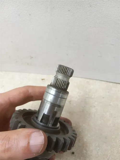 Yamaha 360 MX MX360 Engine Good Kickstarter Spindle Shaft 1974 PA AP-154