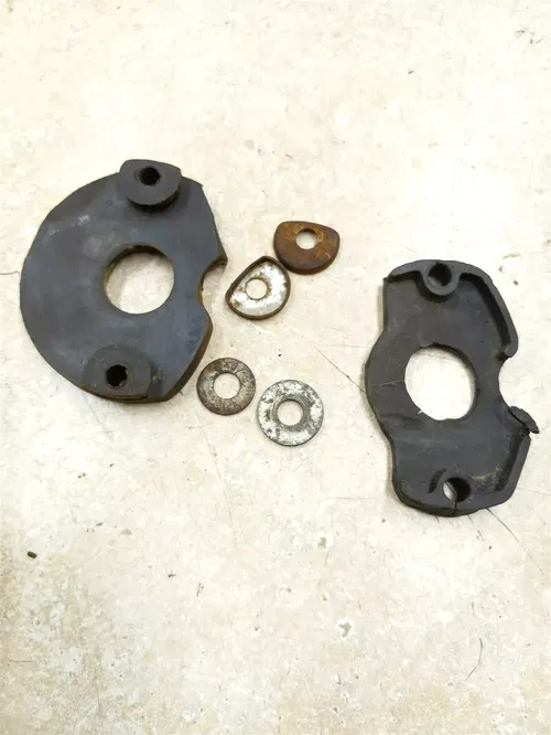 Yamaha LS2 100 Twin Meter Mount Grommets hardware 1972 PA AP-152